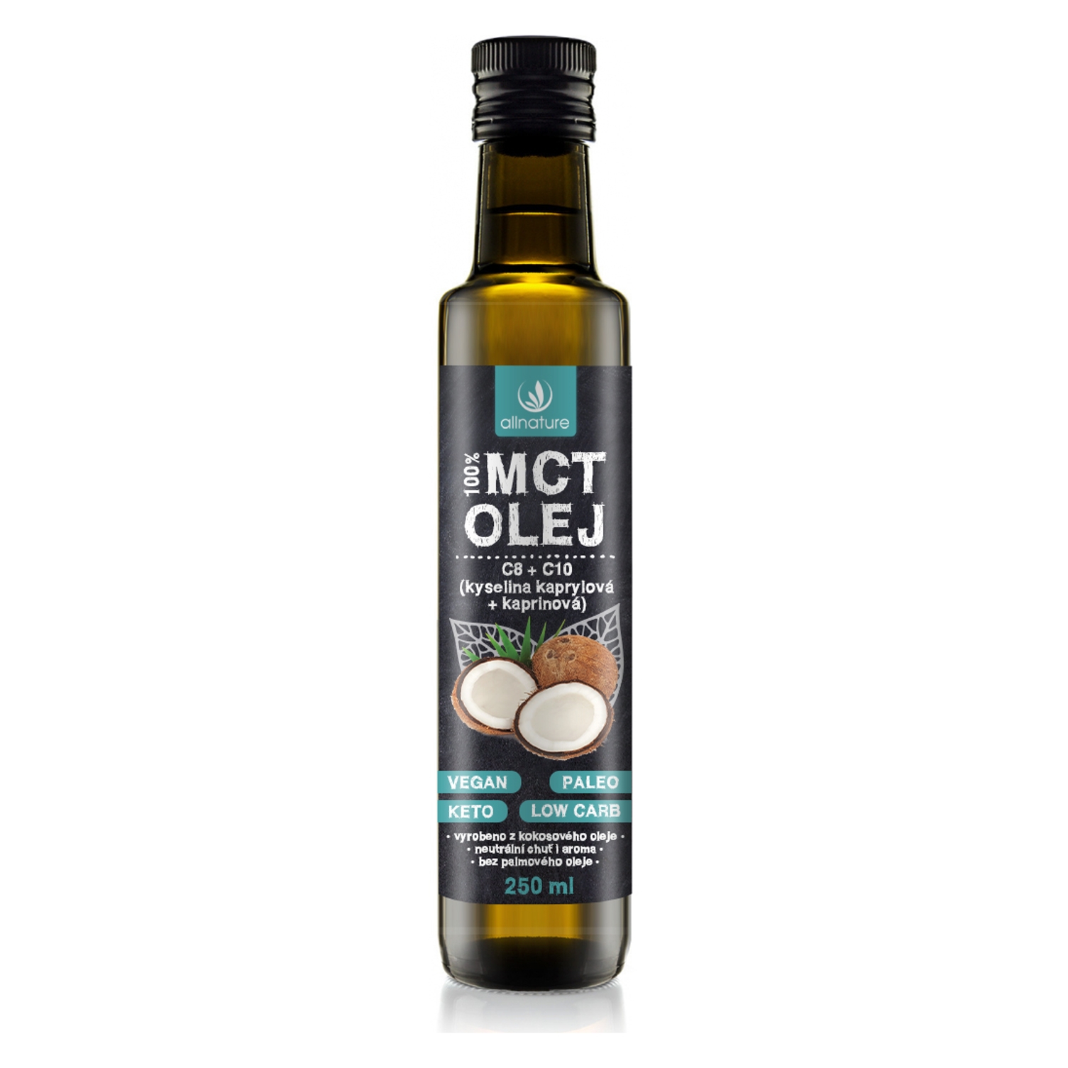Levně Allnature MCT olej 250 ml EXP. 31.3.2026