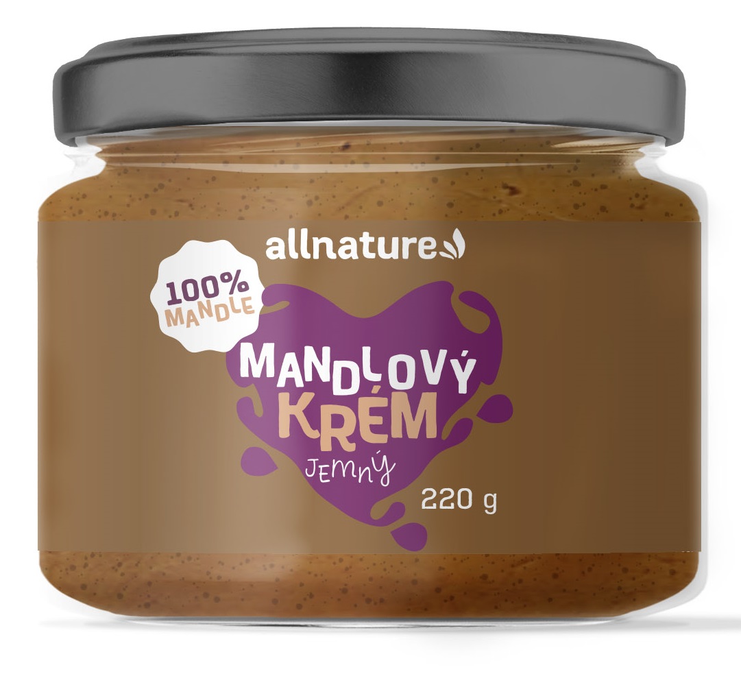 Allnature Mandlový krém 220 g