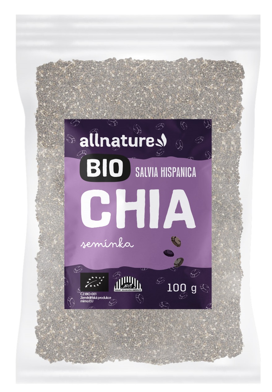 Allnature Chia semínka BIO 100 g