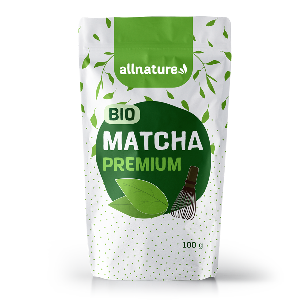 Allnature Čaj Matcha Premium BIO 100 g