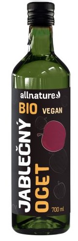 Allnature Jablečný ocet BIO 700 ml