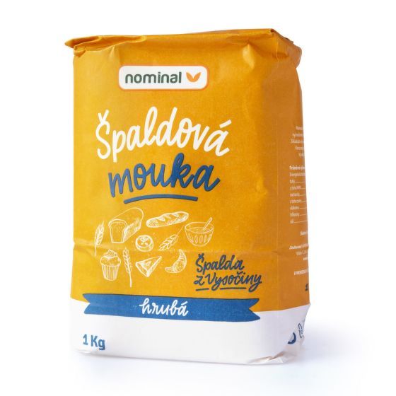 Nominal Mouka špaldová hrubá 1 kg