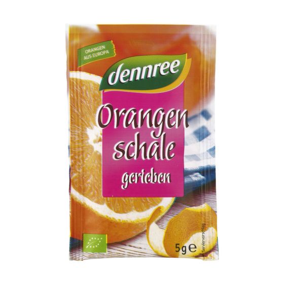 DENNREE Kůra pomerančová strouhaná 5 g