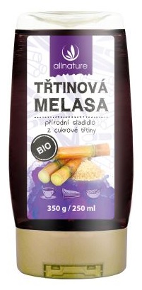 Allnature Melasa třtinová BIO 250 ml