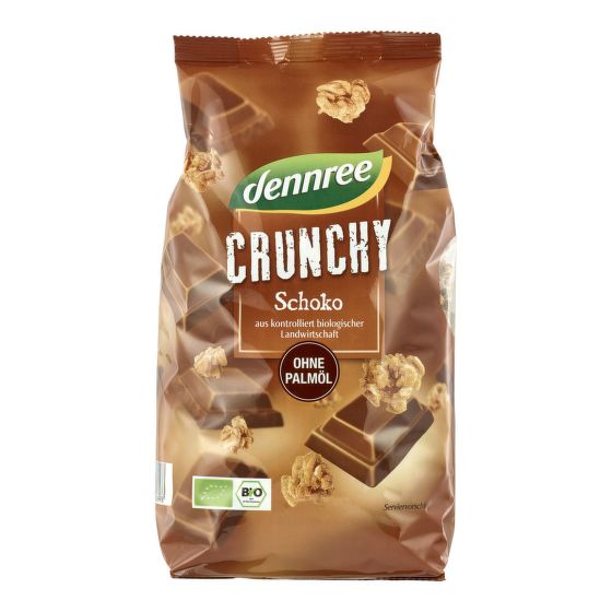 Levně Dennree Granola s mléčnou čokoládou BIO 750 g