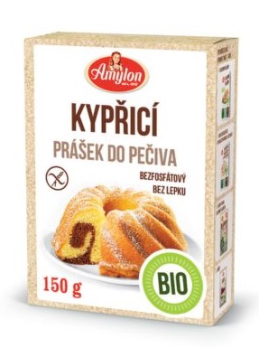 Amylon Prášek kypřicí do pečiva bezlepkový BIO 150 g