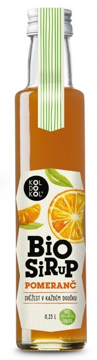 Koldokol bio pomeranč bez přidaného cukru 250 ml