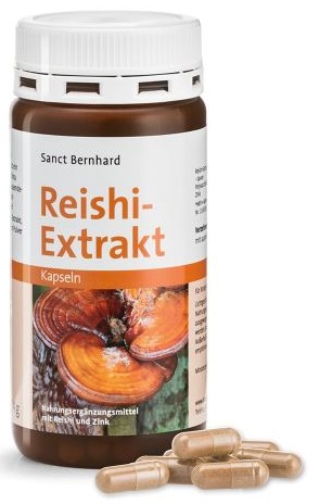 Sanct Bernhard Reishi Extrakt 120 kapslí