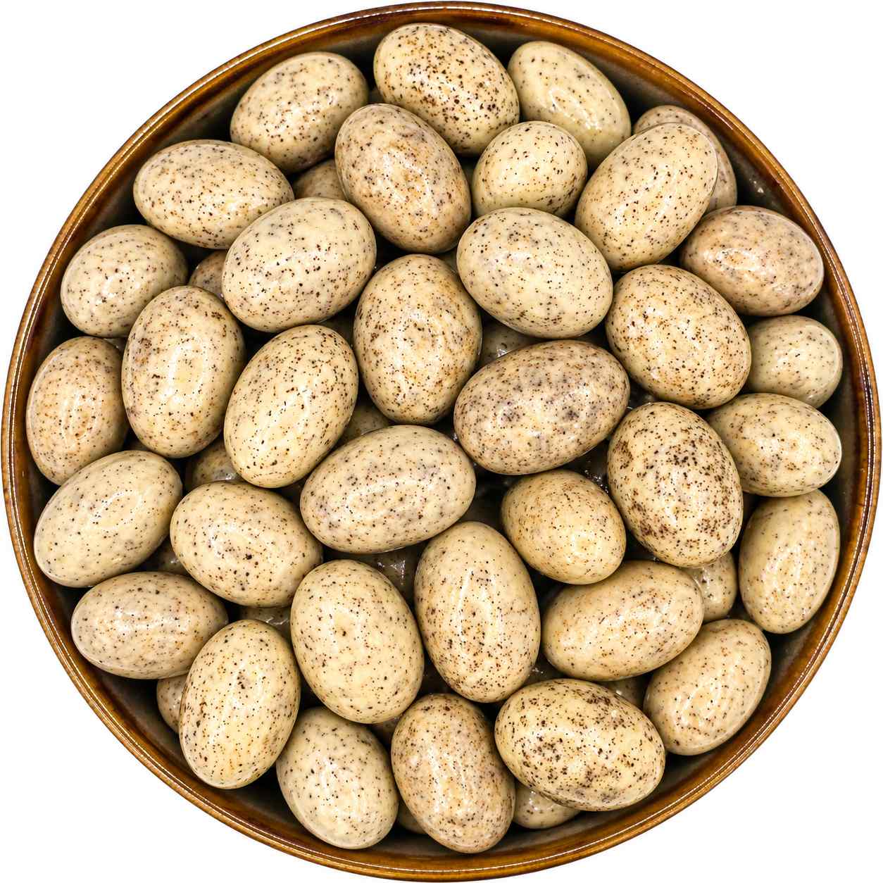 Zdravoslav Mandle v bílé čokoládě s kávou 250 g