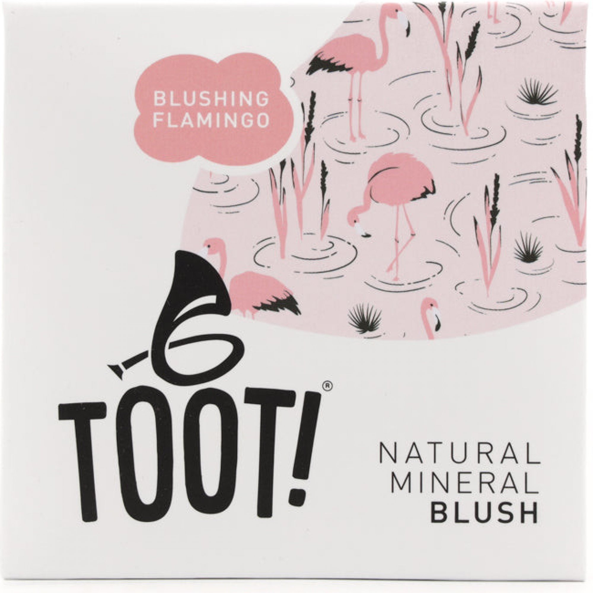 Toot Cosmetics TOOT Minerální tvářenka – Blushing Flamingo 3g