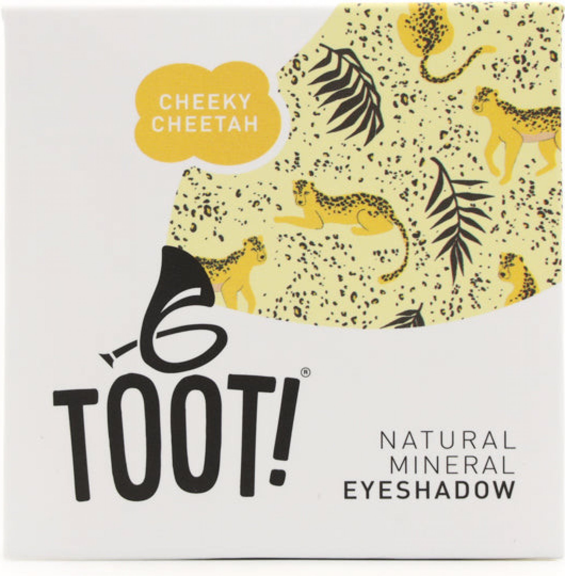 Toot Cosmetics TOOT Minerální oční stíny zlato-žluté – Cheeky Cheetah 2,3 g