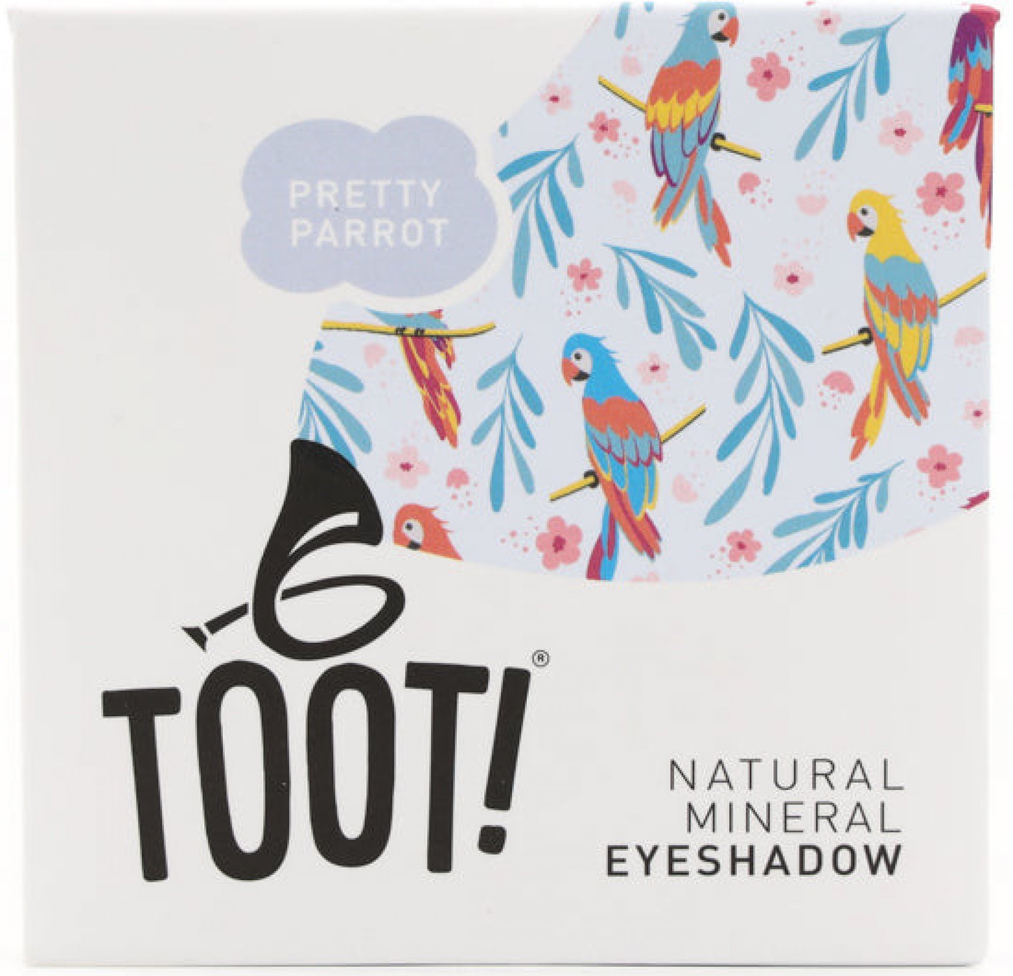 Toot Cosmetics TOOT Minerální oční stíny modré – Pretty Parrot 2,3 g
