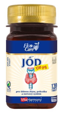 Levně VitaHarmony Jód 150 µg - 120 tablet