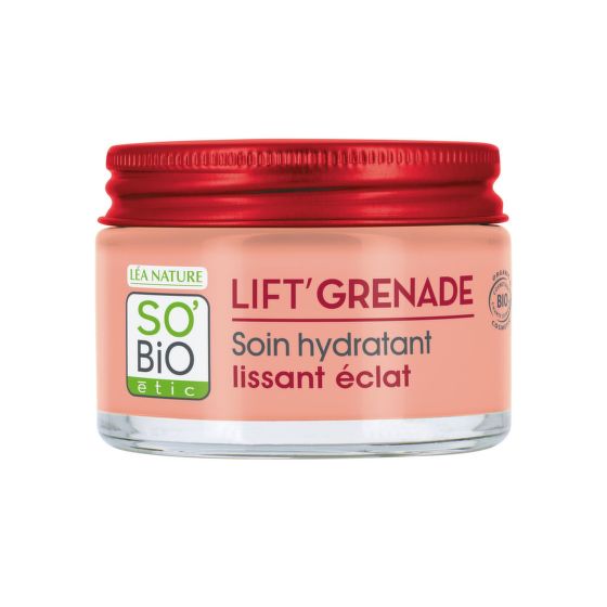 SO´BiO étic Krém denní rozjasňující proti vráskám Grenade BIO 50 ml