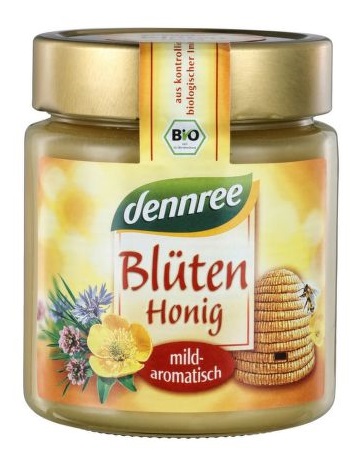 Dennree Med květový pastový BIO 500 g