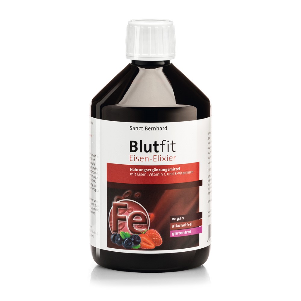 Sanct Bernhard Blutfit Elixír se železem 500 ml