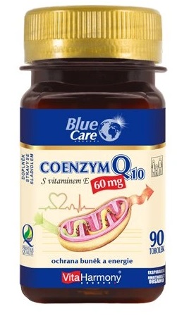 Levně VitaHarmony Coenzym Q10 60 mg + vitamin E 90 tablet