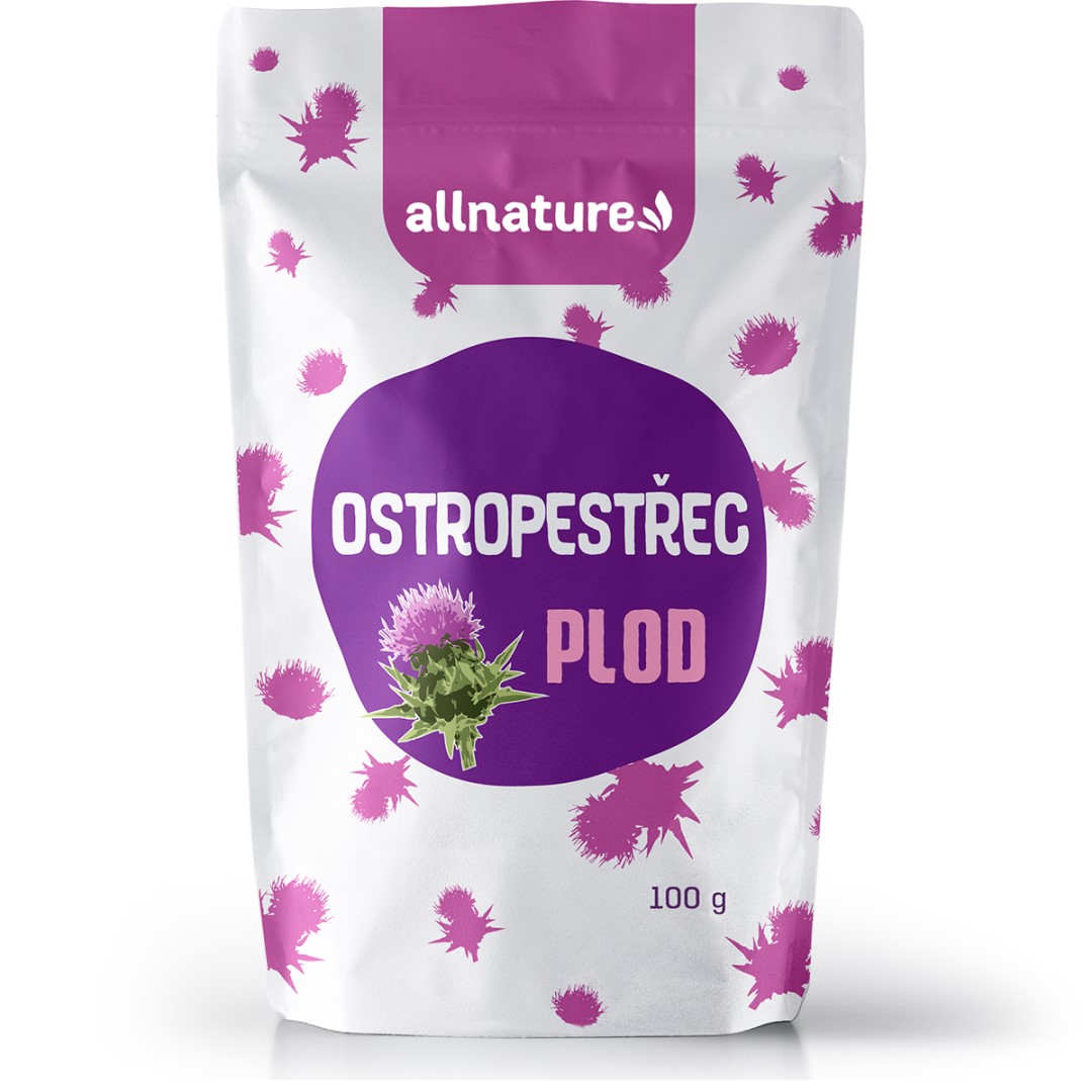 Allnature Čaj Ostropestřec plod 100 g