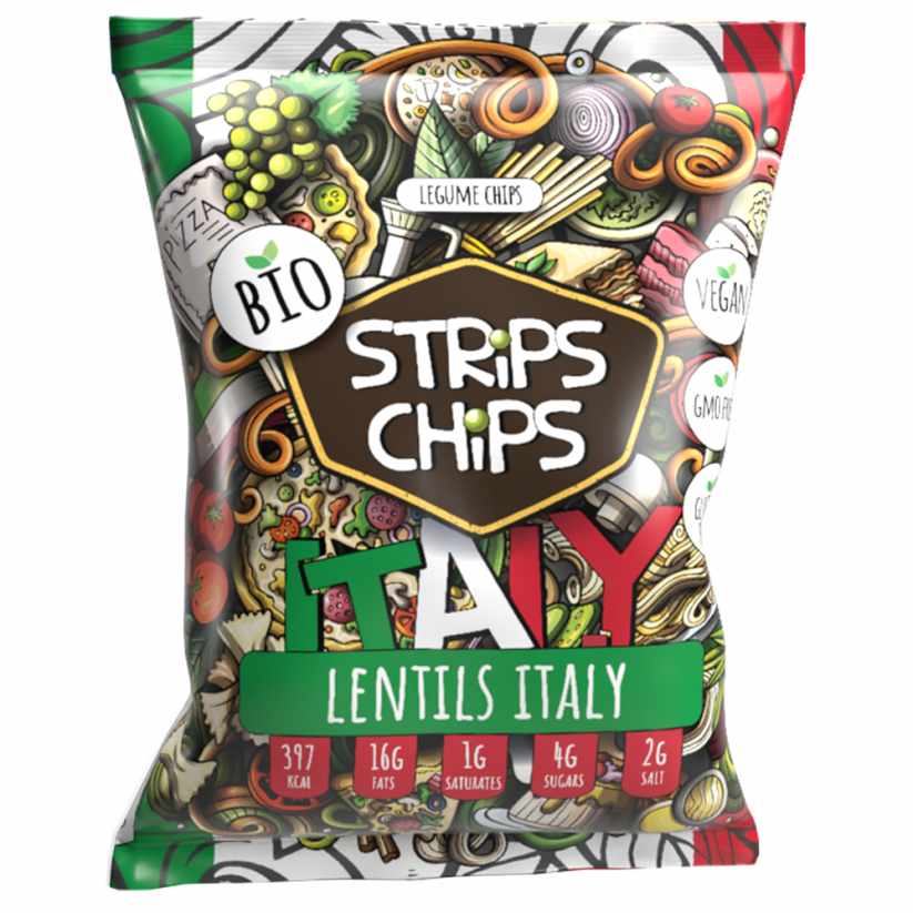 STRiPS CHiPS - Lentils Italy 90 g