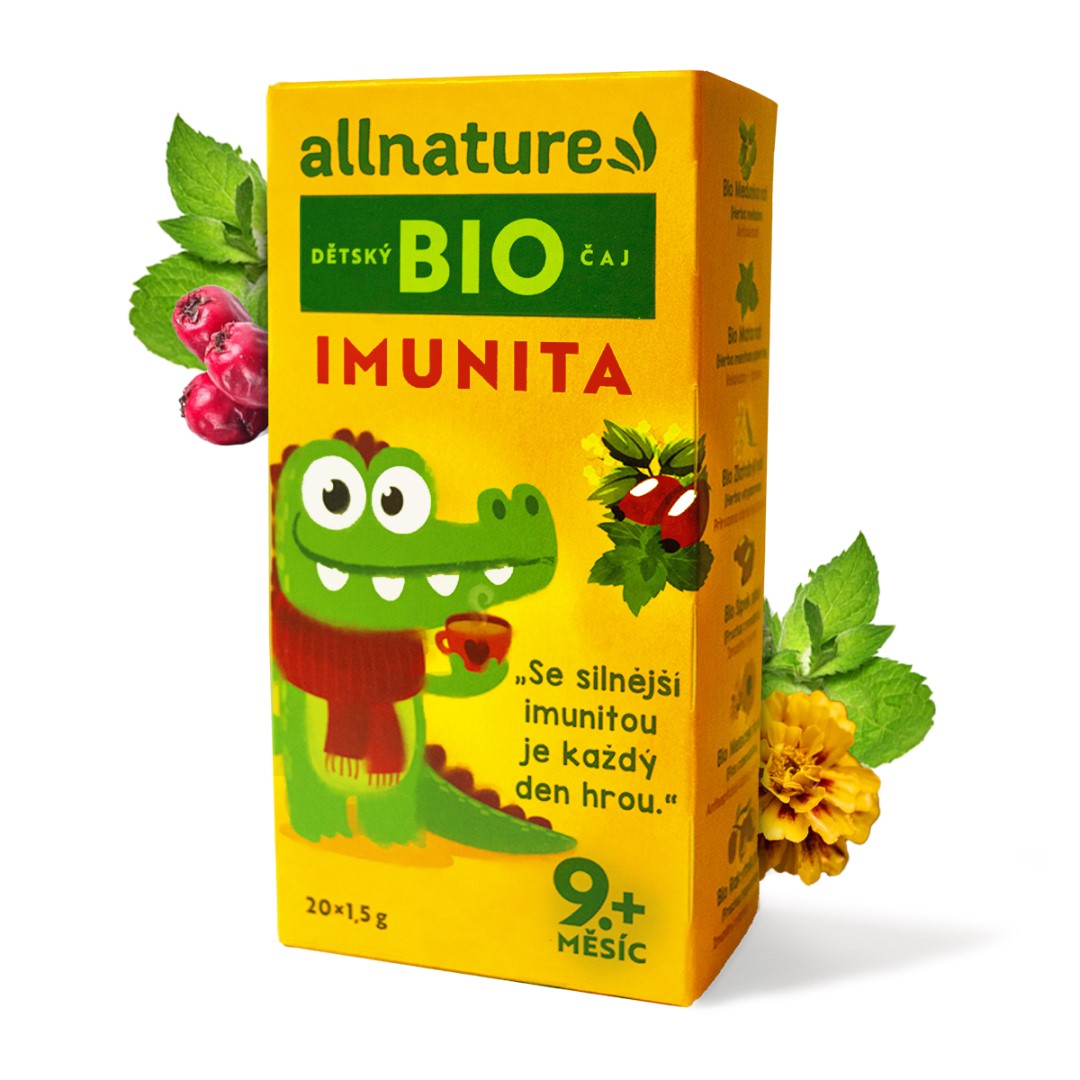 Allnature Čaj Dětský Imunita BIO 30 g