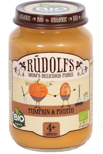 Levně Rudolfs Příkrm dýně a brambory BIO 190 g