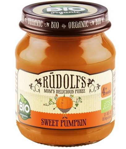 Levně Rudolfs Příkrm dýně BIO 120 g
