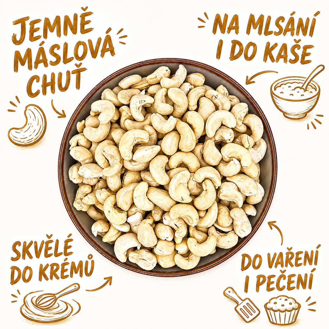 Kešu Natural WW320 — náhled 2