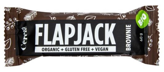 Levně CEREA Flapjack bezlepkový brownie BIO 60 g