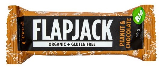 Levně CEREA Flapjack bezlepkový arašídy s čokoládou BIO 60 g