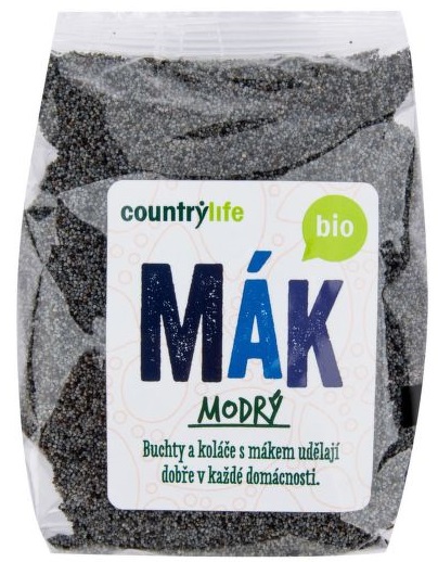 Country Life Mák modrý BIO 250 g