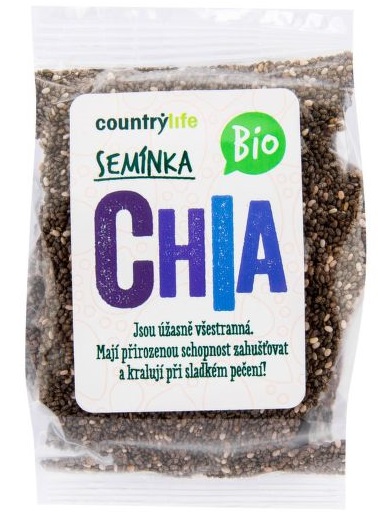 Levně Country Life Chia semínka BIO 100 g