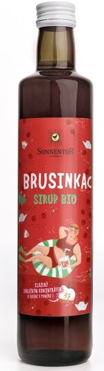 Levně Sonnentor Sirup brusinka BIO 500 ml