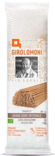 Levně Girolomoni Těstoviny špagety celozrnné semolinové BIO 500 g