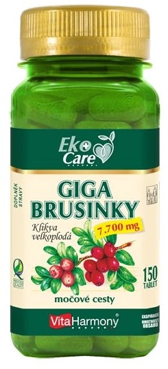 Levně VitaHarmony Giga brusinky (7700 mg) 150 tablet