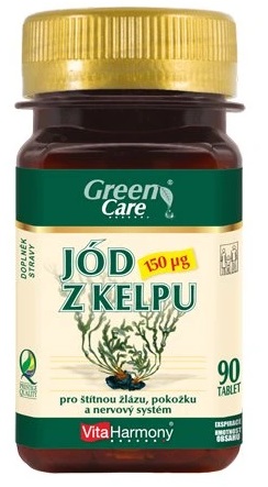 Levně VitaHarmony Jód z kelpu 150 µg 90 tablet