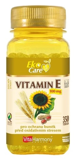 VitaHarmony Vitamin E 100 mg 350 tobolek