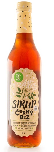 Koldokol Sirup černý bez 500 ml