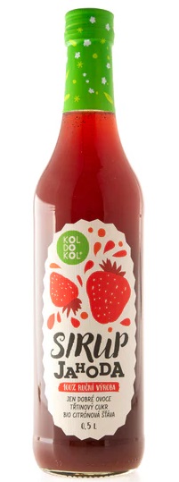 Koldokol Sirup jahoda 500 ml