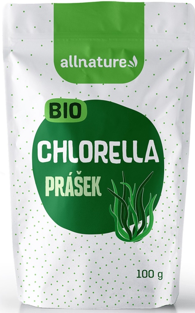 Levně Allnature Chlorella prášek BIO 100 g