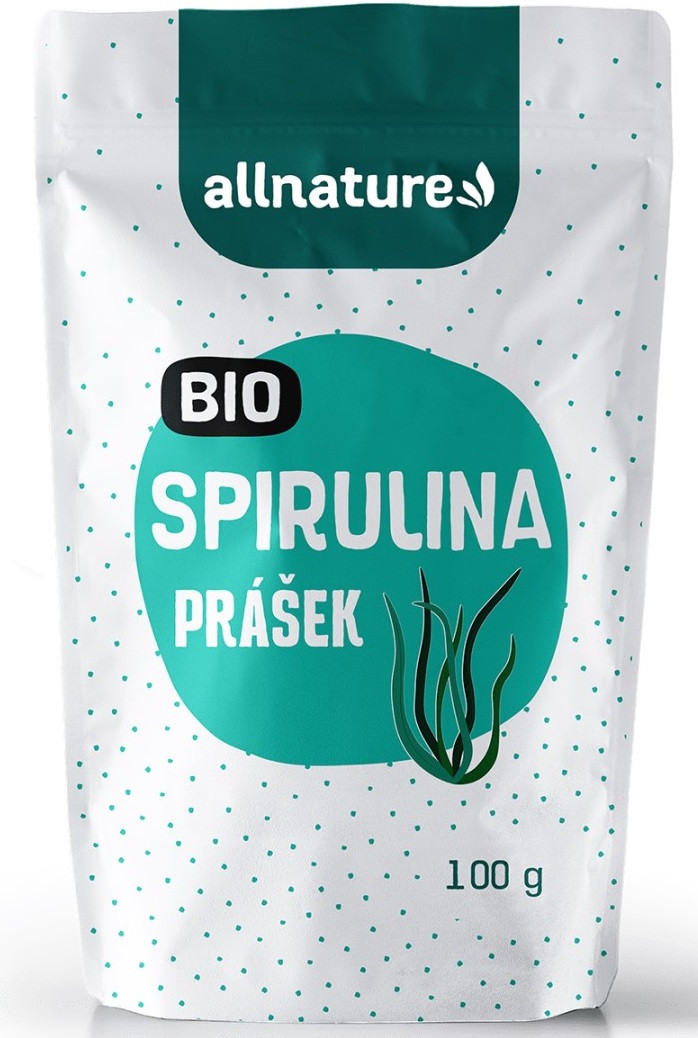 Levně Allnature Spirulina prášek BIO 100 g