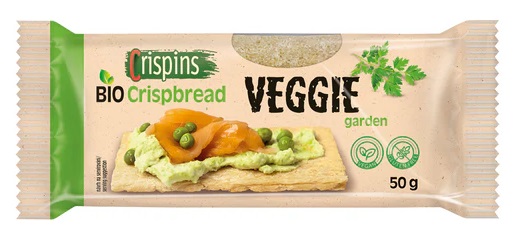 Levně Extrudo Chlebíček veggie garden BIO 50 g EXP.16.4.2026