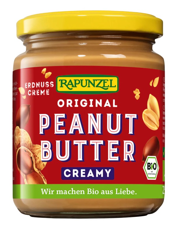 Levně Rapunzel Pomazánka arašídová jemná BIO 250 g