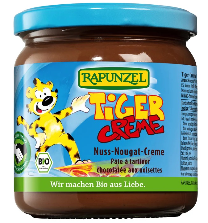 Levně Rapunzel Pomazánka nugátová Tygr BIO 400 g