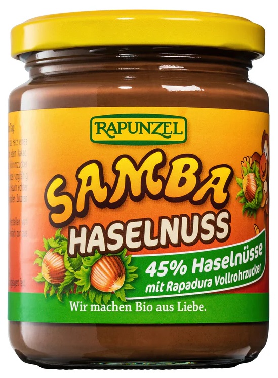 Rapunzel Pomazánka oříšková SAMBA BIO 250 g