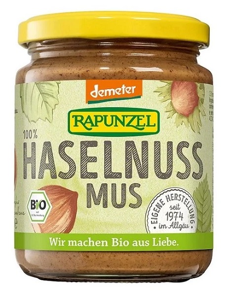 Levně Rapunzel Pasta lískooříšková 100 % BIO 250 g