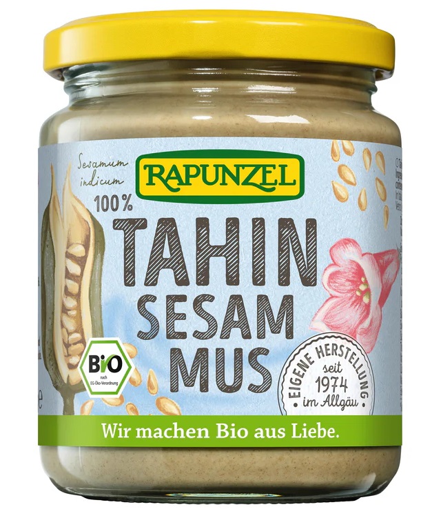 Levně Rapunzel Tahini pasta sezamová 100 % BIO 250 g