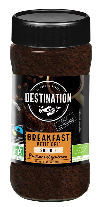 Levně Destination Káva instantní Breakfast BIO 100 g