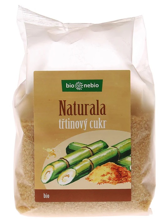 Bio Nebio Cukr přírodní třtinový Naturala BIO 400 g