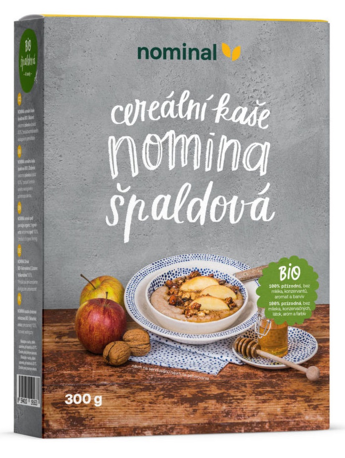 Levně Nominal Kaše špaldová BIO 300 g EXP.13.6.2026