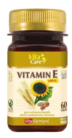 VitaHarmony Vitamin E 200 I.U. 60 tobolek